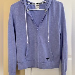 PINK zip up Hoodie